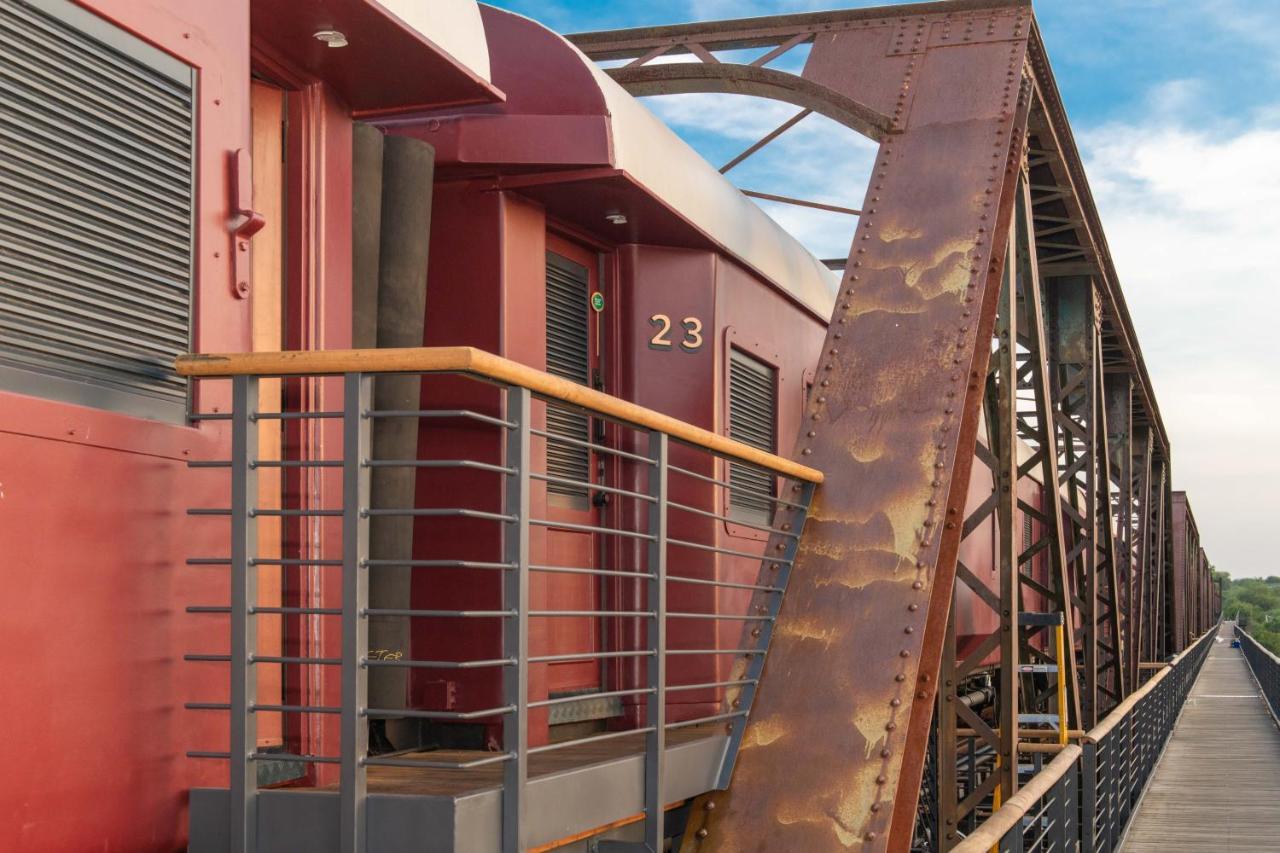 Kruger Shalati - Train On The Bridge & Garden Skukuza