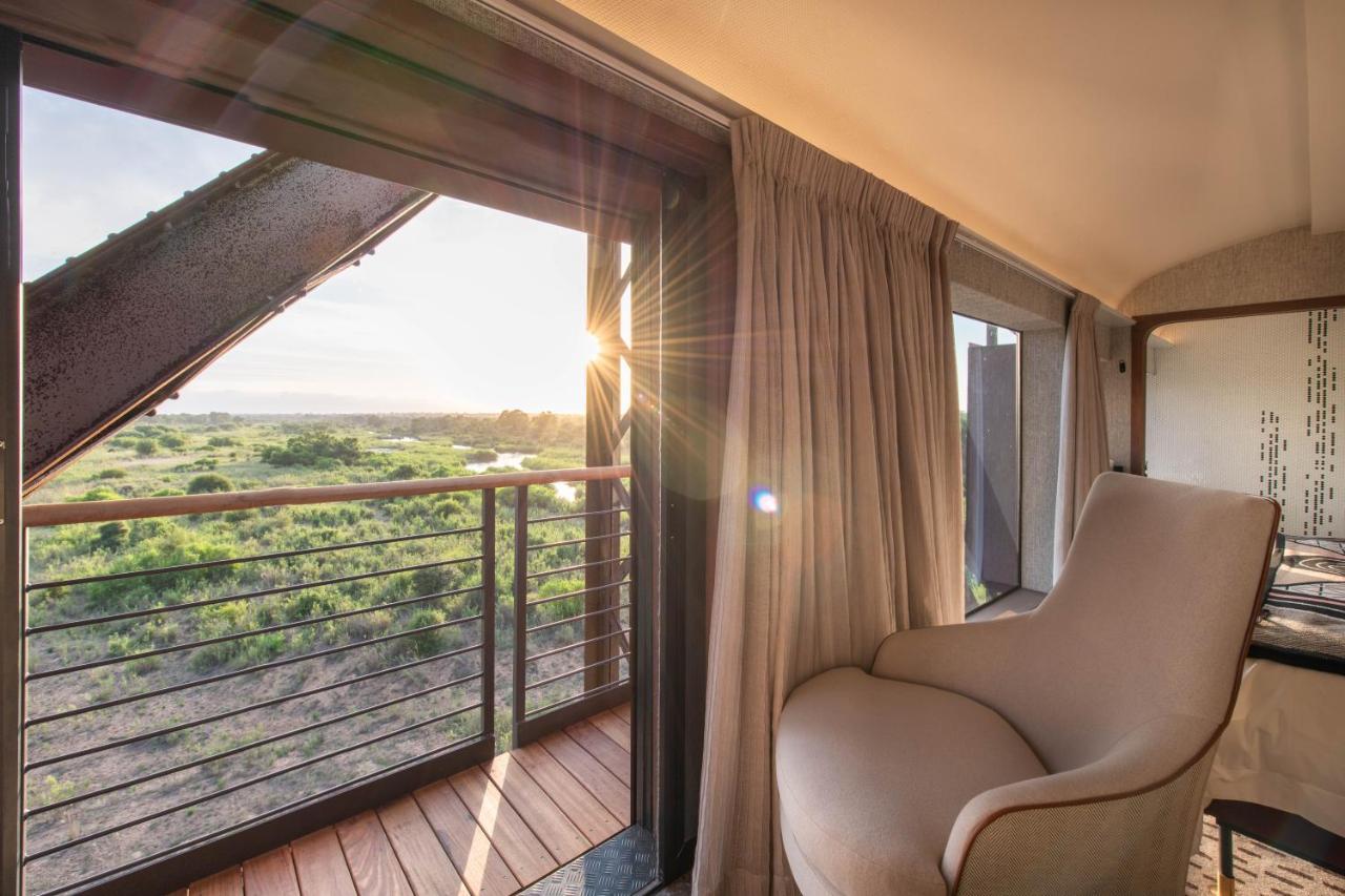 Kruger Shalati - Train On The Bridge & Garden Skukuza