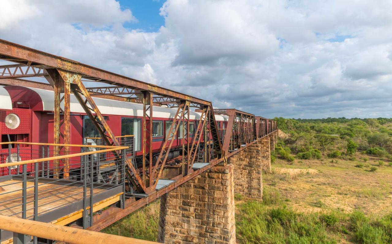 Kruger Shalati - Train On The Bridge & Garden *