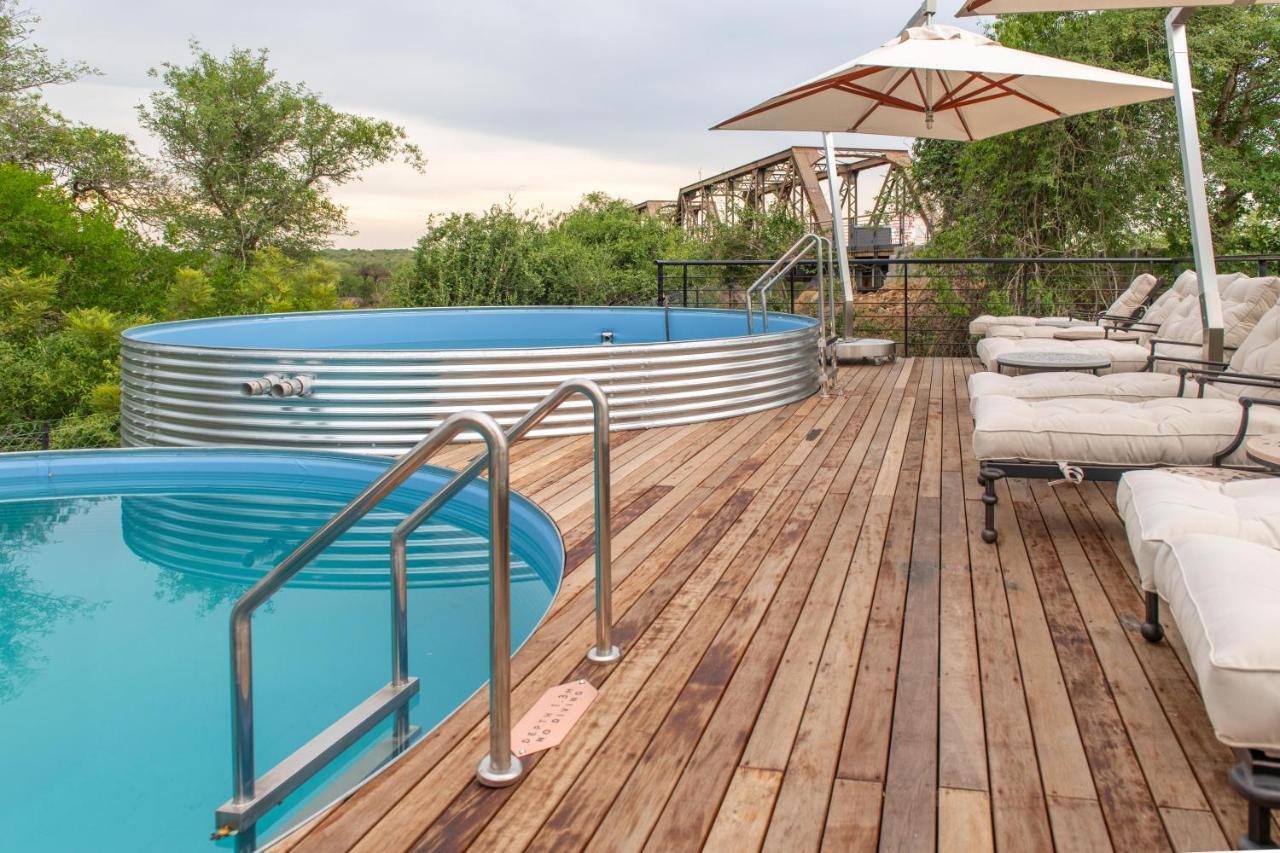 Kruger Shalati - Train On The Bridge & Garden Skukuza